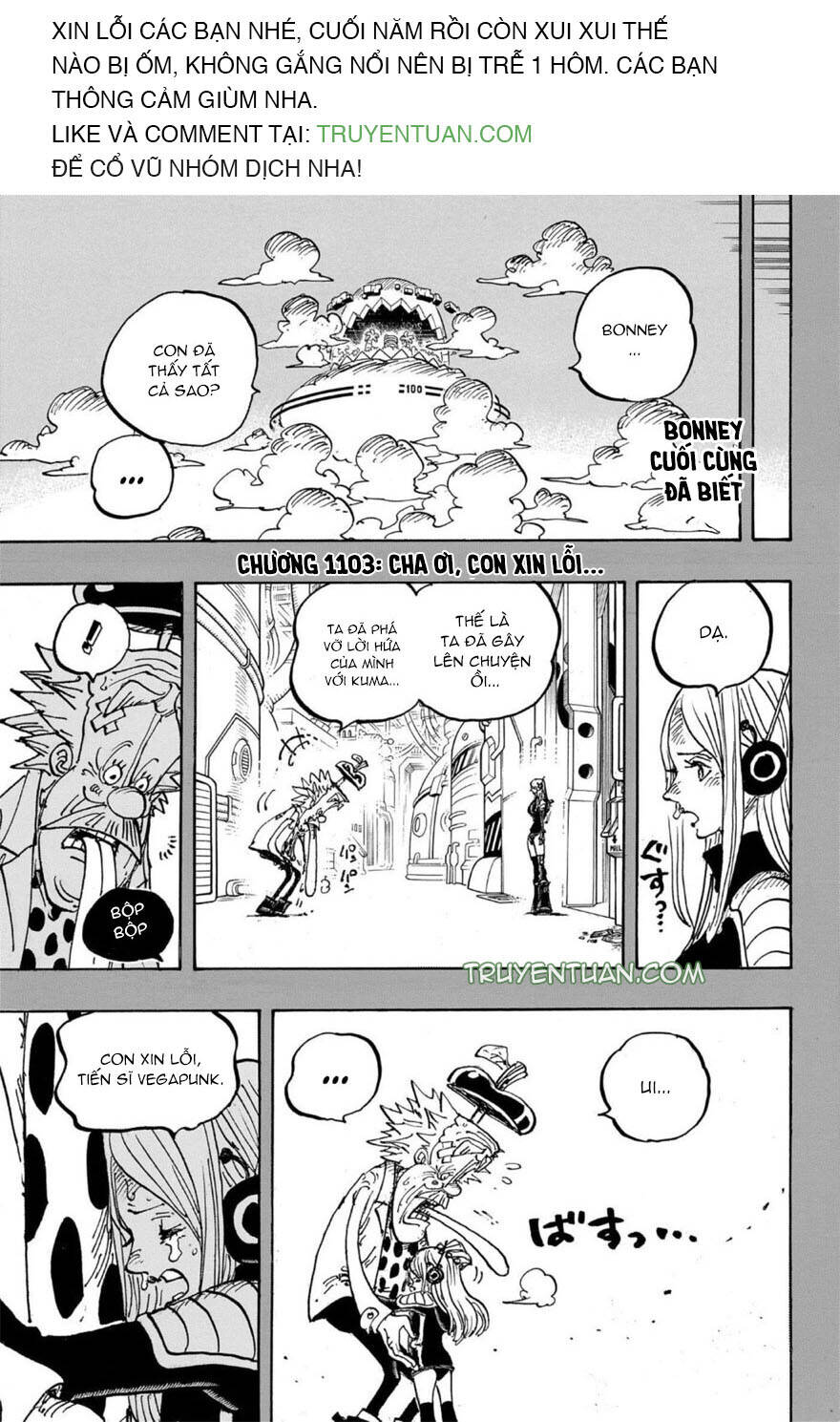 One Piece - Chap 1103